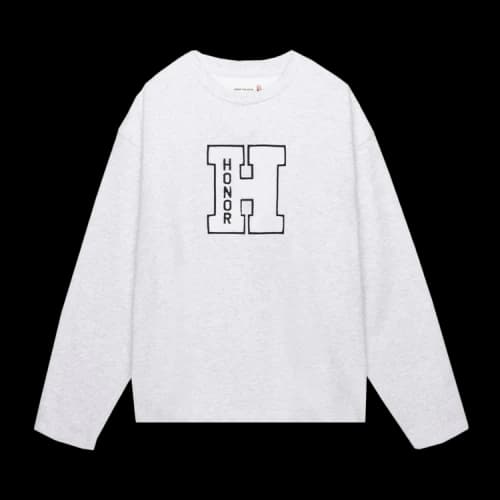 Honor The Gift Campus Crewneck 'Light Heather'