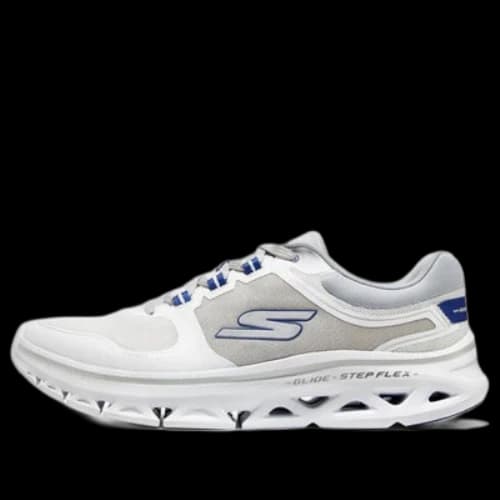 Skechers Go Run Glide-Step Flex 'White Grey Blue'