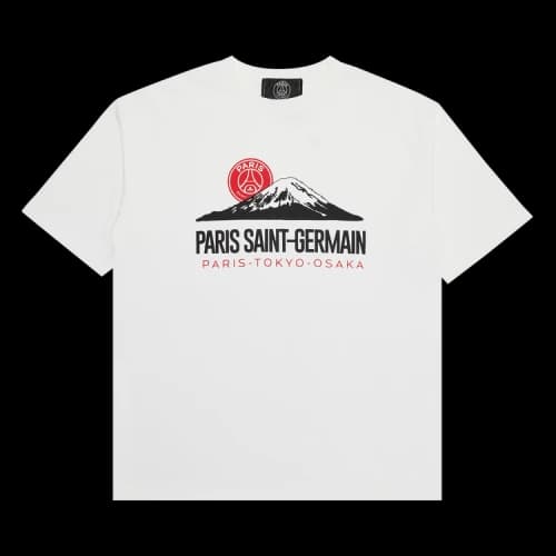 Paris Saint-Germain x EDIFICE Japan Mountain Tee 'White'