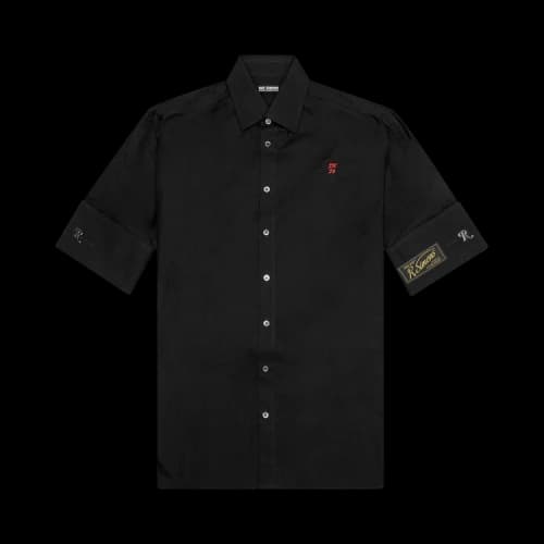 Raf Simons Short-Sleeve Business Shirt 'Black'