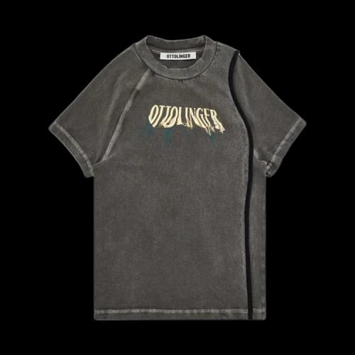 Ottolinger Deconstructed Fitted T-Shirt 'Grey'