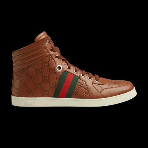 Gucci Guccissima Leather High Top 'Cuir'