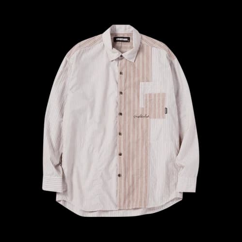 Neighborhood Cut SP Long-Sleeve Shirt 'Brown'