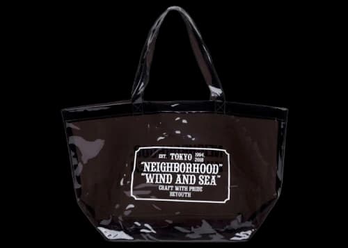 Neighborhood x Wind and Sea Beach Bag Black