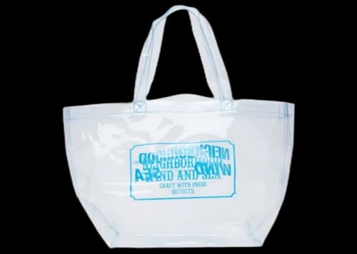Neighborhood x Wind and Sea Beach Bag Clear