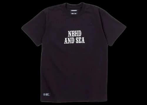 Neighborhood x Wind and Sea #2 T-Shirt Black