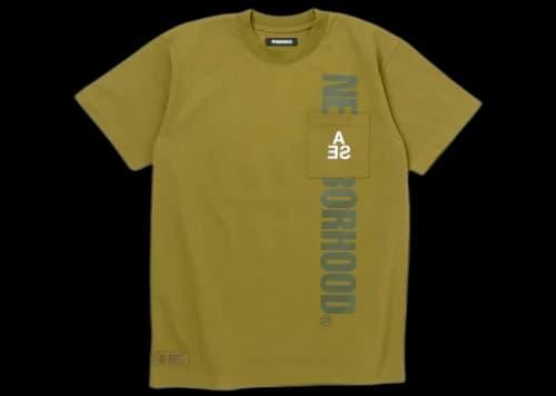 Neighborhood x Wind and Sea #4 T-Shirt Olive Drab