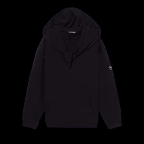 Raf Simons Knot Hood Regular Fit Hoodie 'Black'