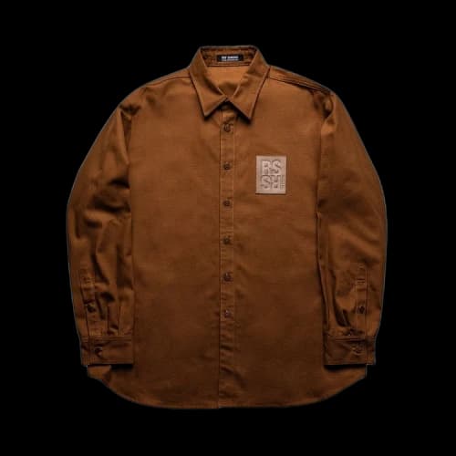 Raf Simons Straight Fit RS Shirt 'Dark Brown'