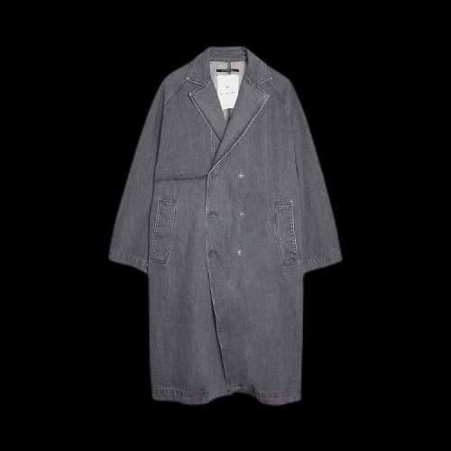 Song for the Mute Long Trench Coat 'Grey'