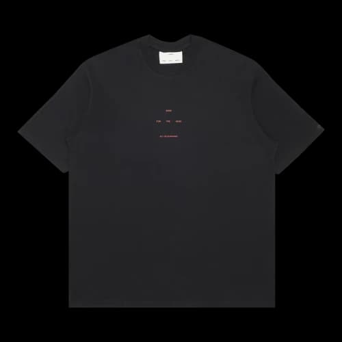 Song for the Mute Logo Oversized T-Shirt 'Black'