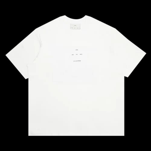 Song for the Mute Logo Oversized T-Shirt 'White'