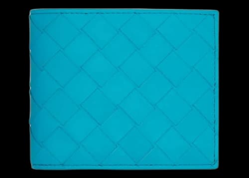 Bottega Veneta Bifold Wallet Blue
