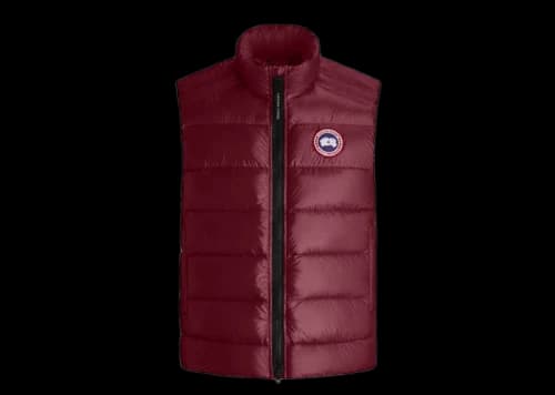 Canada Goose Crofton Down Vest Inferno Red