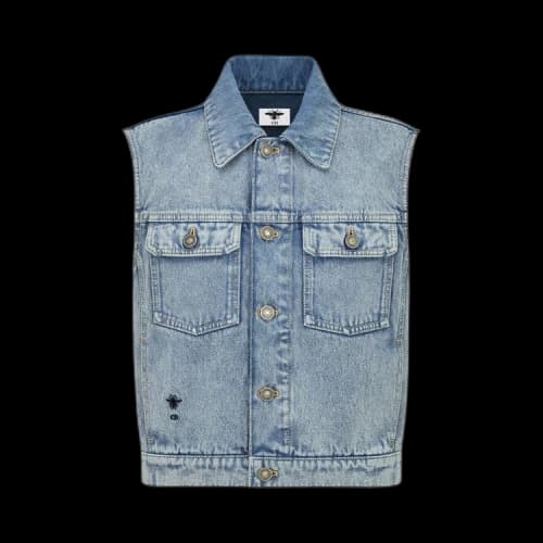 Dior Sleeveless Jacket 'Blue'