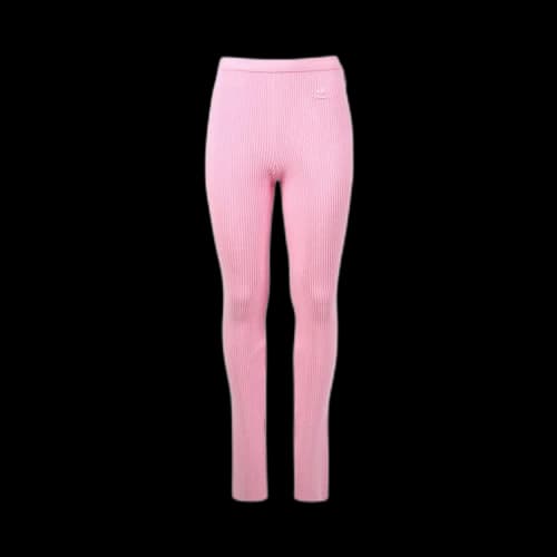 Courrèges Rib Knit Trouser 'Pink'