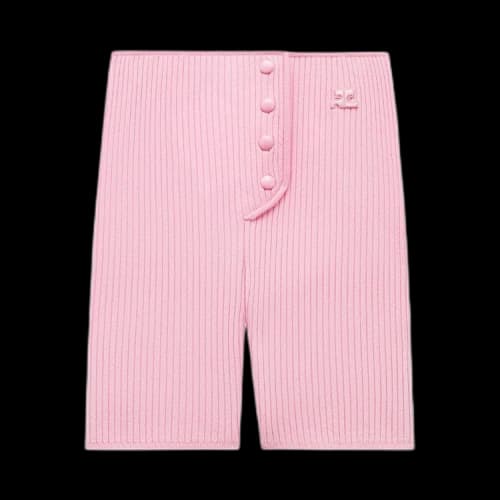Courrèges Knitted Short Wave 'Rose'