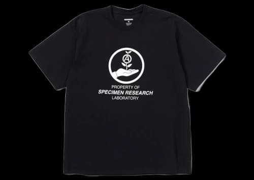 Neighborhood Specimen Research Lab Logo Tee Black