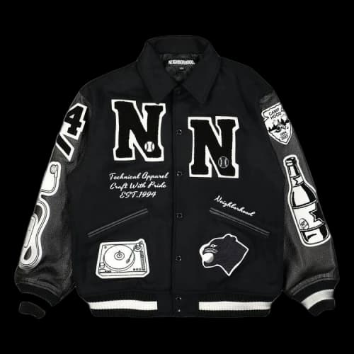 Neighborhood Stadium Jacket 'Black'