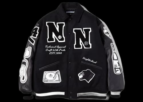 Neighborhood Stadium Award Jacket Black