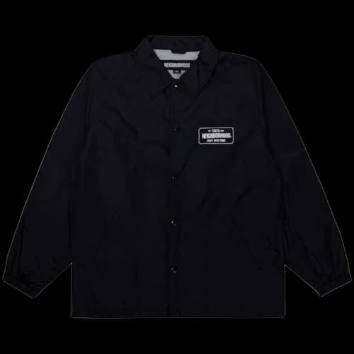 Neighborhood Winbreaker Logo Jacket 'Black'