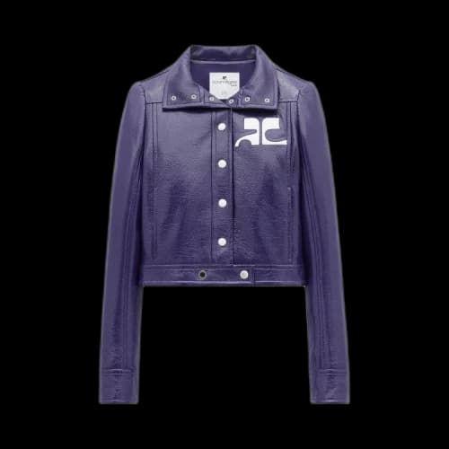 Courrèges Vinyl Reedition Jacket 'Purple'