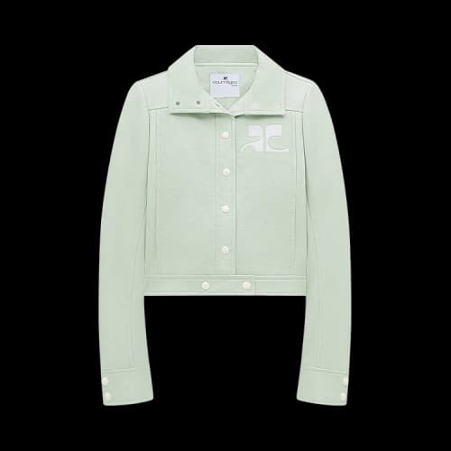 Courrèges Vinyle Re-Edition Jacket 'Light Mint'