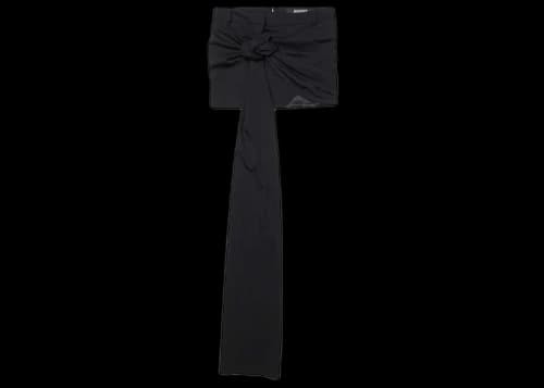 Jacquemus La Jupe Baccala Skirt Black