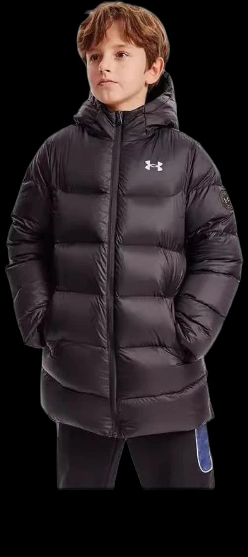 (GS) Under Armour Classic Sport Bomber Jacket 'Black'