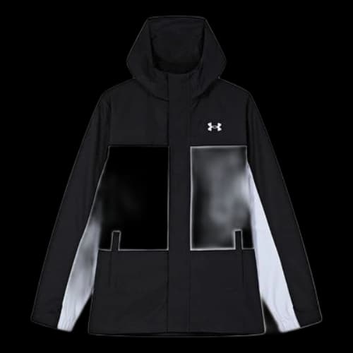 (GS) Under Armour 3-In-1 Jacket 'Black White'