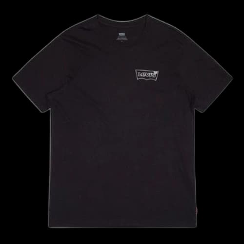 LEVI'S Levis Small Label Logo Short Sleeve Black