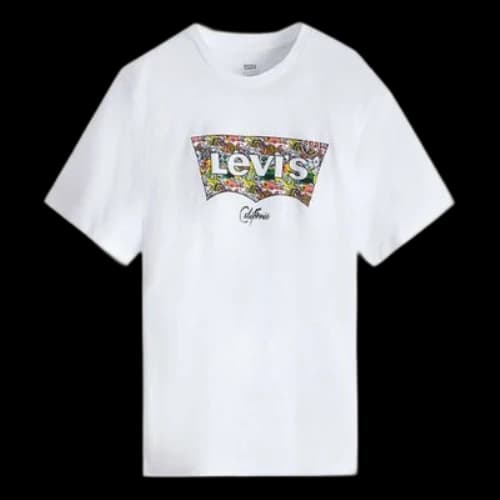 To Be Defined Levis Logo Printing Short Sleeve White