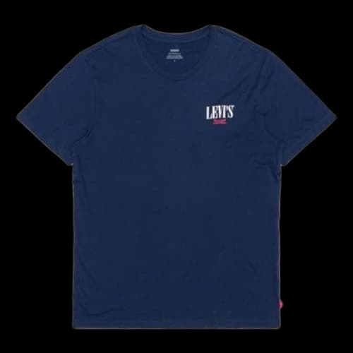 LEVI'S Levis Chest Logo Short Sleeve Blue