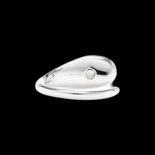Courrèges Drop Metal Bracelet 'Silver'