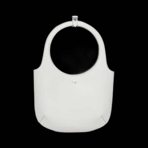 Courrèges Holy Leather Bag 'White'