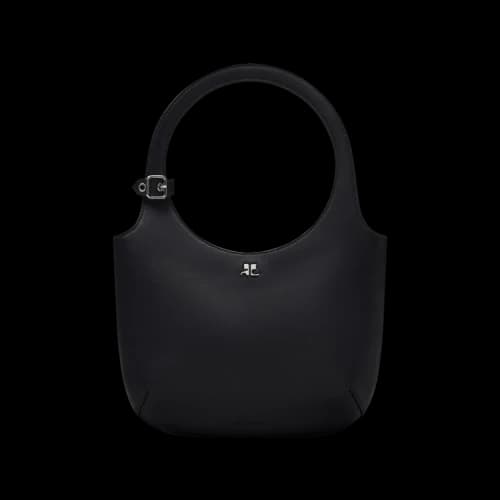 Courrèges Holy Leather Bag 'Black'