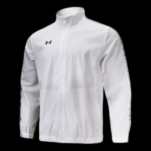Under Armour Sportstyle Woven Full Zip Jacket 'White'