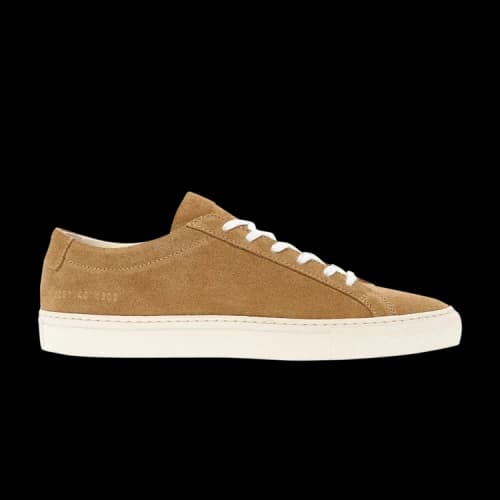 Common Projects Achilles Suede Contrast Low 'Tan'