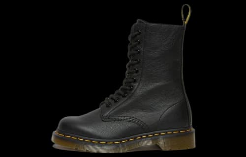 Dr. Martens 1490 Virginia Leather Mid Calf Boot 'Black' (Women's)