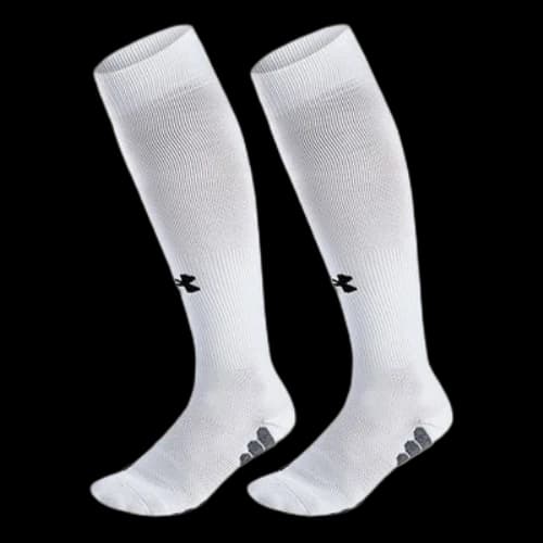 Under Armour Long Soccer Socks 'White Black'