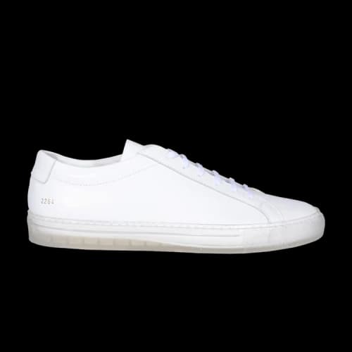 Common Projects Achilles Low 'Transparent Sole - White'