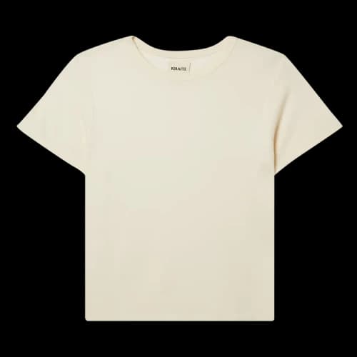 Khaite Emmylou T-Shirt 'Cream'