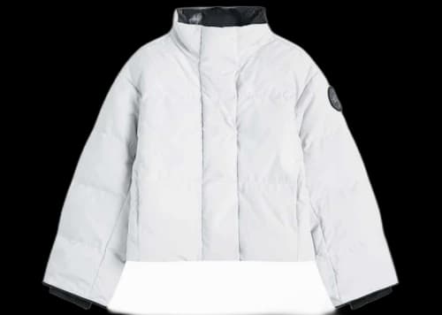 Canada Goose Black Label Grandview Cropped Jacket Silverbirch