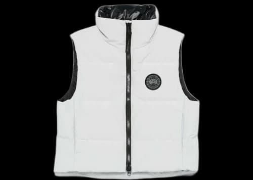 Canada Goose Black Label Grandview Cropped Vest Silverbirch