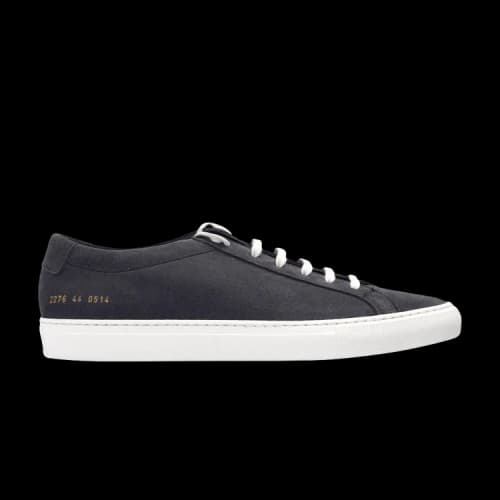 COMMON PROJECTS Stylish Skateboarding Shoes Men's Low Top Black Gray Color