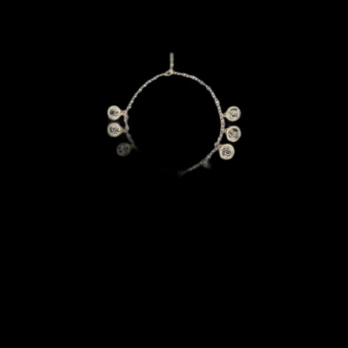 Paco Rabanne Sphere Ankle Bracelet 'Silver/Gold'