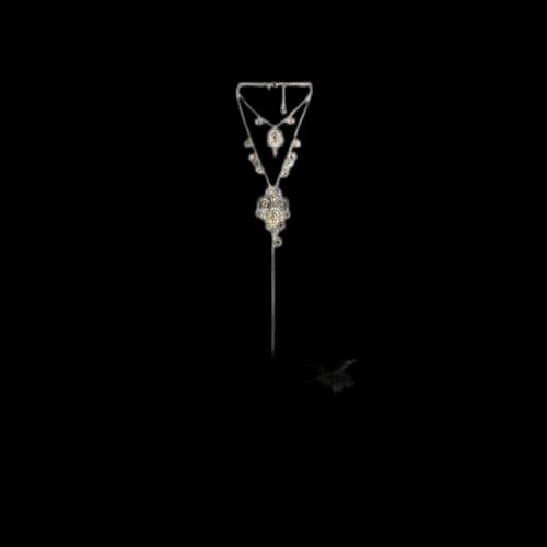 Paco Rabanne Multi Sphere Bodychain 'Silver'