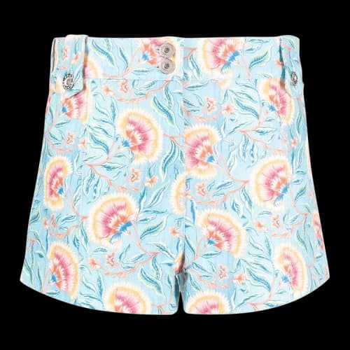 Rabanne Floral Print Shorts 'Blue'
