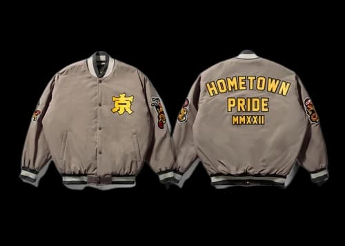 SOULGOODS x Liberaiders Baseball Jacket Grey
