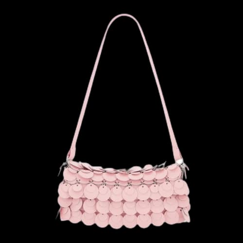 Paco Rabanne Spheres Baguette Bag 'Pink'